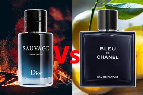 bleu de chanel vs dior sauvage|bleu de chanel vs sauvage.